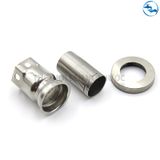 Vòi rửa chén nóng lạnh INOX 304 Sandra SD-302D (Thân đúc)