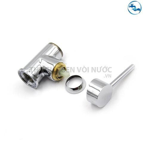 Vòi rửa chén nóng lạnh Đồng Mạ Crom Sandra SD-333