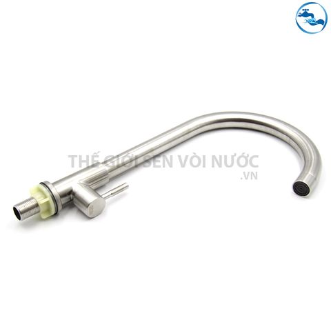 Vòi rửa chén lạnh INOX 304 Sandra SD-402S (Ống 24)