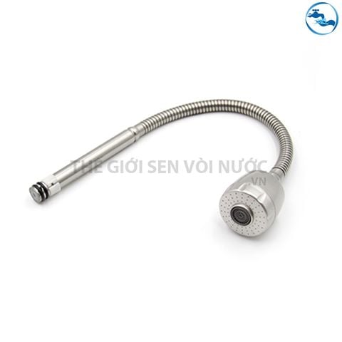 Vòi rửa chén lạnh lò xo INOX 304 Sandra SD-419S