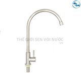 Vòi rửa chén lạnh INOX 304 Sandra SD-418S (Ống 18)