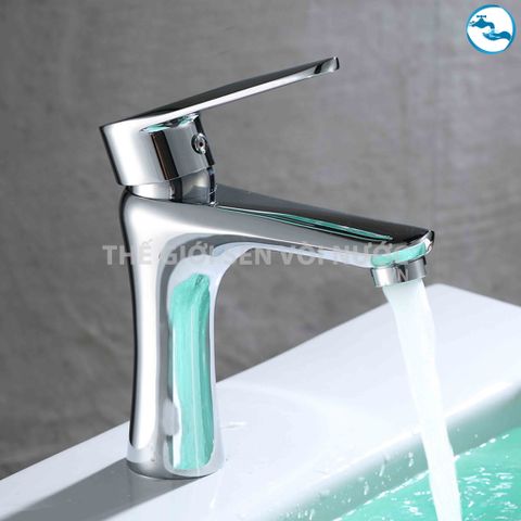 Vòi Lavabo nóng lạnh Đồng Mạ Crom SD-202