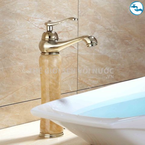 Vòi Lavabo nóng lạnh Đồng Giả Cổ Sandra SD-2120A-B