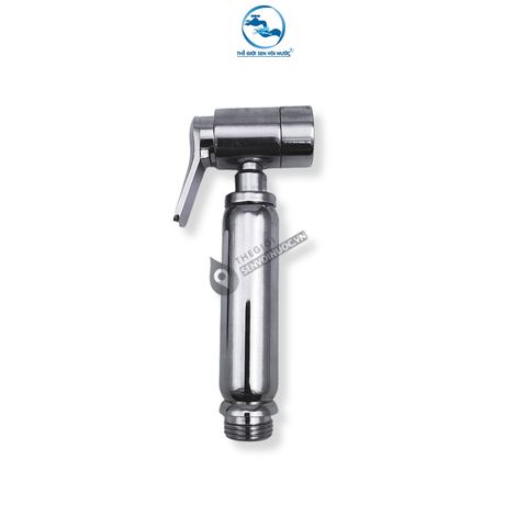 Bộ Xịt Vệ Sinh CREVA Chất Liệu Đồng Thau Mạ Crom Bóng, Dây Ruột Bố Chịu Áp Nước Lớn - VX-08