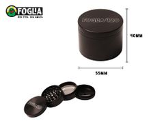 Grinder Classic Foglia Black 55mm