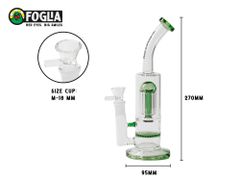 Swan Green Bong  (2 Tầng Lọc)