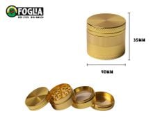 Grinder Classic Foglia Gold 40mm
