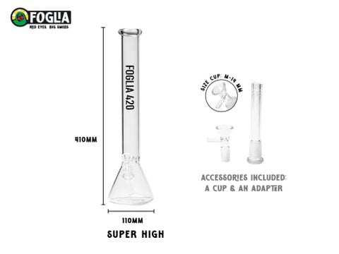 ( Super High ) Triagle Foglia Bong