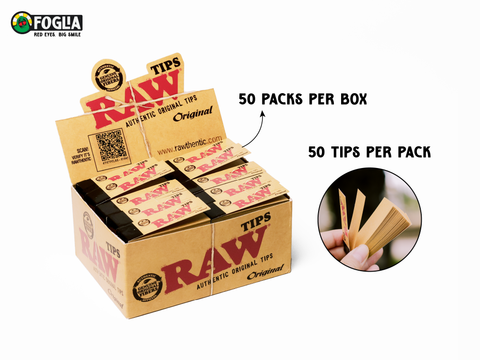 Raw Rolling Paper Tips