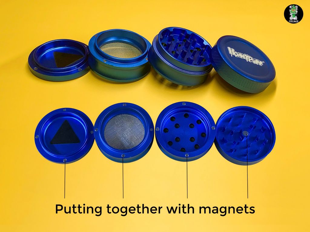 Grinder Magnet Blue