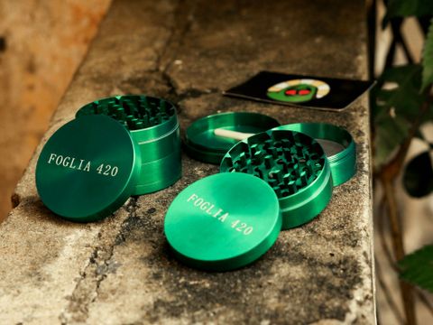 Grinder Classic Foglia Green 63MM