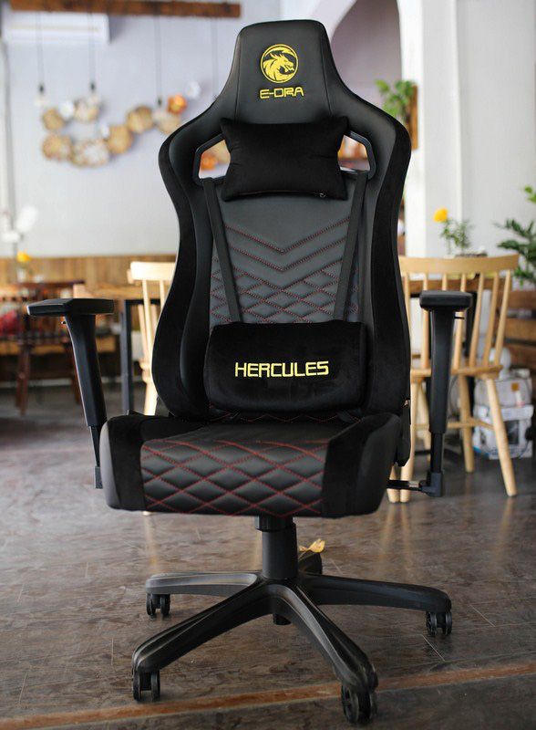 Ghế game E-Dra Hercules EGC203 Black – BlackSheep Computer