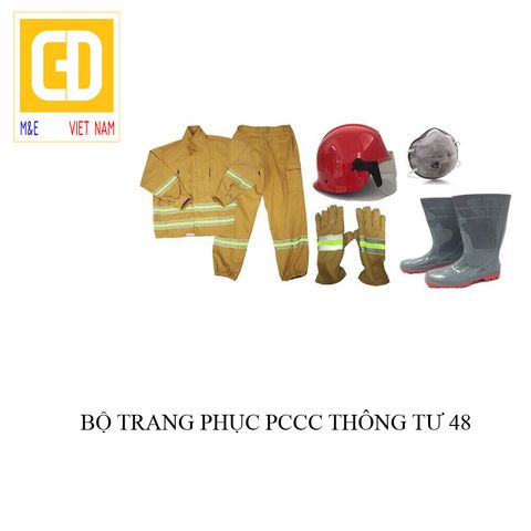 BỘ TRANG PHỤC PCCC THÔNG TƯ 48