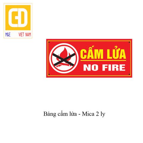 Bảng cấm lửa