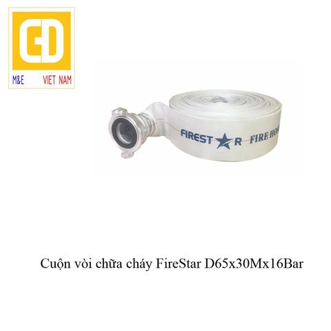 Cuộn vòi chữa cháy FireStar D65x30Mx16Bar