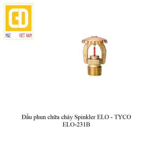Đầu phun chữa cháy Spinkler ELO - TYCO B