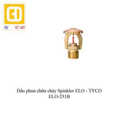 Đầu phun chữa cháy Spinkler ELO - TYCO B