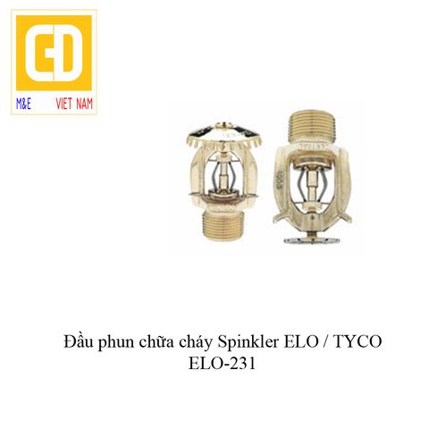 Đầu phun chữa cháy Spinkler ELO - TYCO