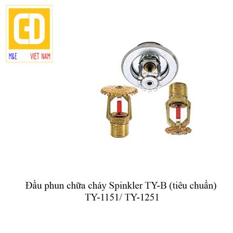 Đầu phun chữa cháy Spinkler TY-B (tiêu chuẩn)