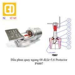 Đầu phun chữa cháy quay ngang Spinkler - Protector