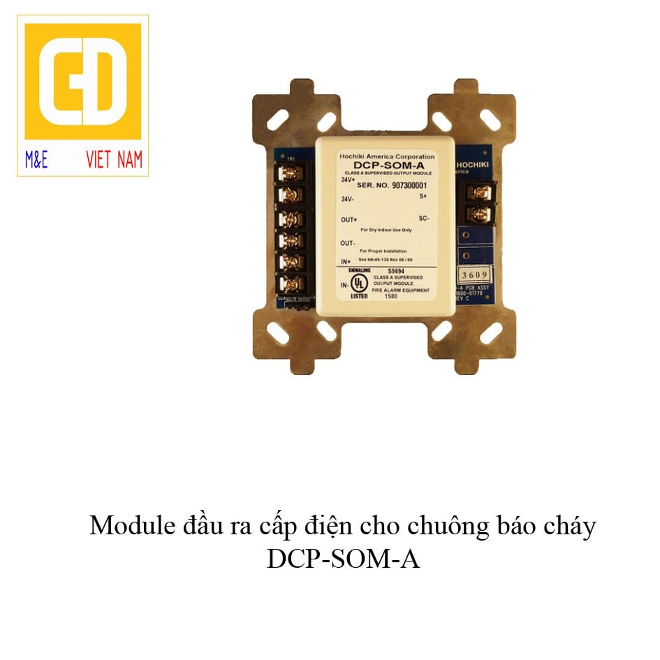 Module đầu ra cấp điện cho chuông báo cháy