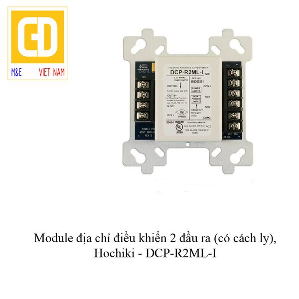 Module địa chỉ điều khiển 2 đầu ra (có cách ly) Hochiki – codienvn