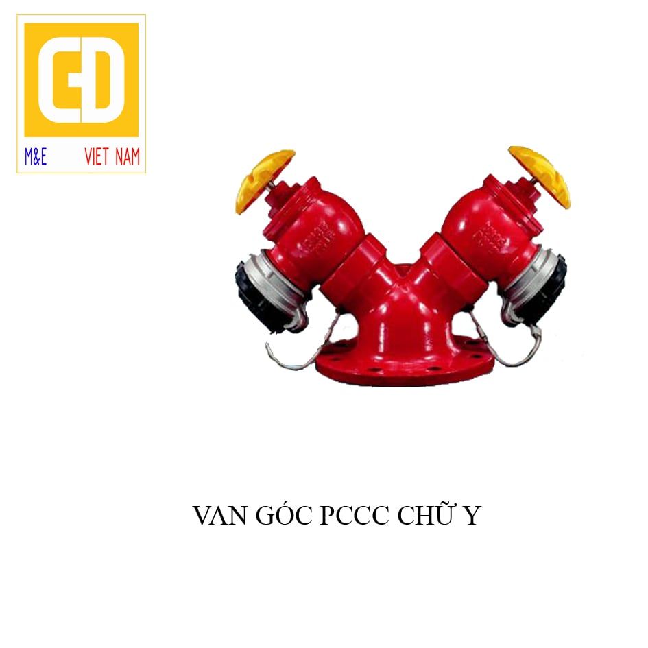 Van vòi đôi PCCC (van góc chữ Y)