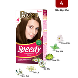  Nhuộm Phủ Bạc Thời Trang Bigen Số 4 - Nâu Hạt Dẻ 