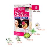  Nhuộm Phủ Bạc Nội Địa Nhật Bigen Nhật 5 - Nâu Sẫm 