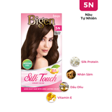  Nhuộm Phủ Bạc Thời Trang Bigen Silk Touch 5N - Nâu Tự Nhiên 