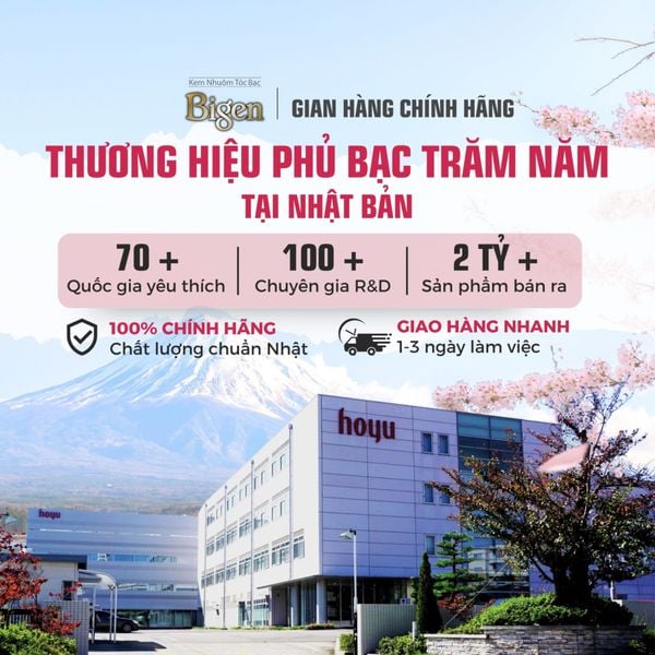  Nhuộm Phủ Bạc Thời Trang Bigen Số 