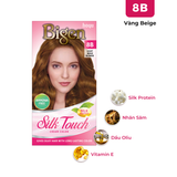  Nhuộm Phủ Bạc Thời Trang Bigen Silk Touch 8B - Vàng Beige 