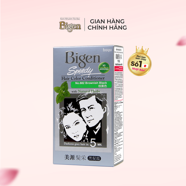  Kem Nhuộm Tóc Bigen Xám 