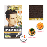  Nhuộm Phủ Bạc Cho Nam Bigen Men 103 - Nâu Đậm 