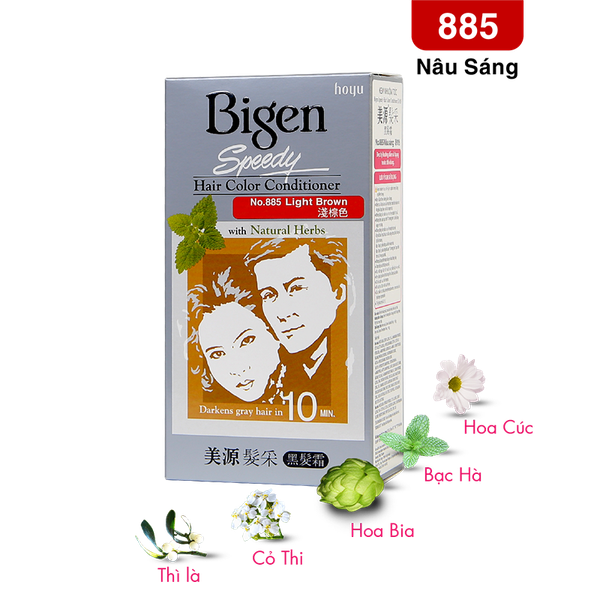  Bigen Xám - 885 Nâu Sáng 