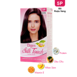  Bigen Silk Touch 5P - Đỏ Rượu Vang 