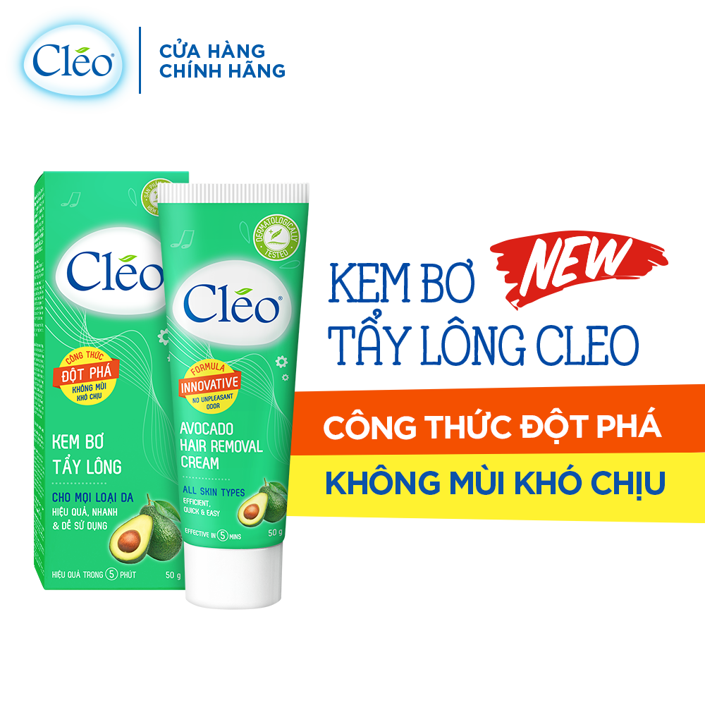 Kem tẩy lông CLEO