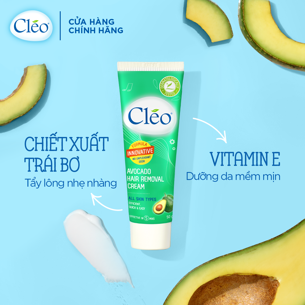 Tìm hiểu chi tiết về sản phẩm kem tẩy lông Cleo