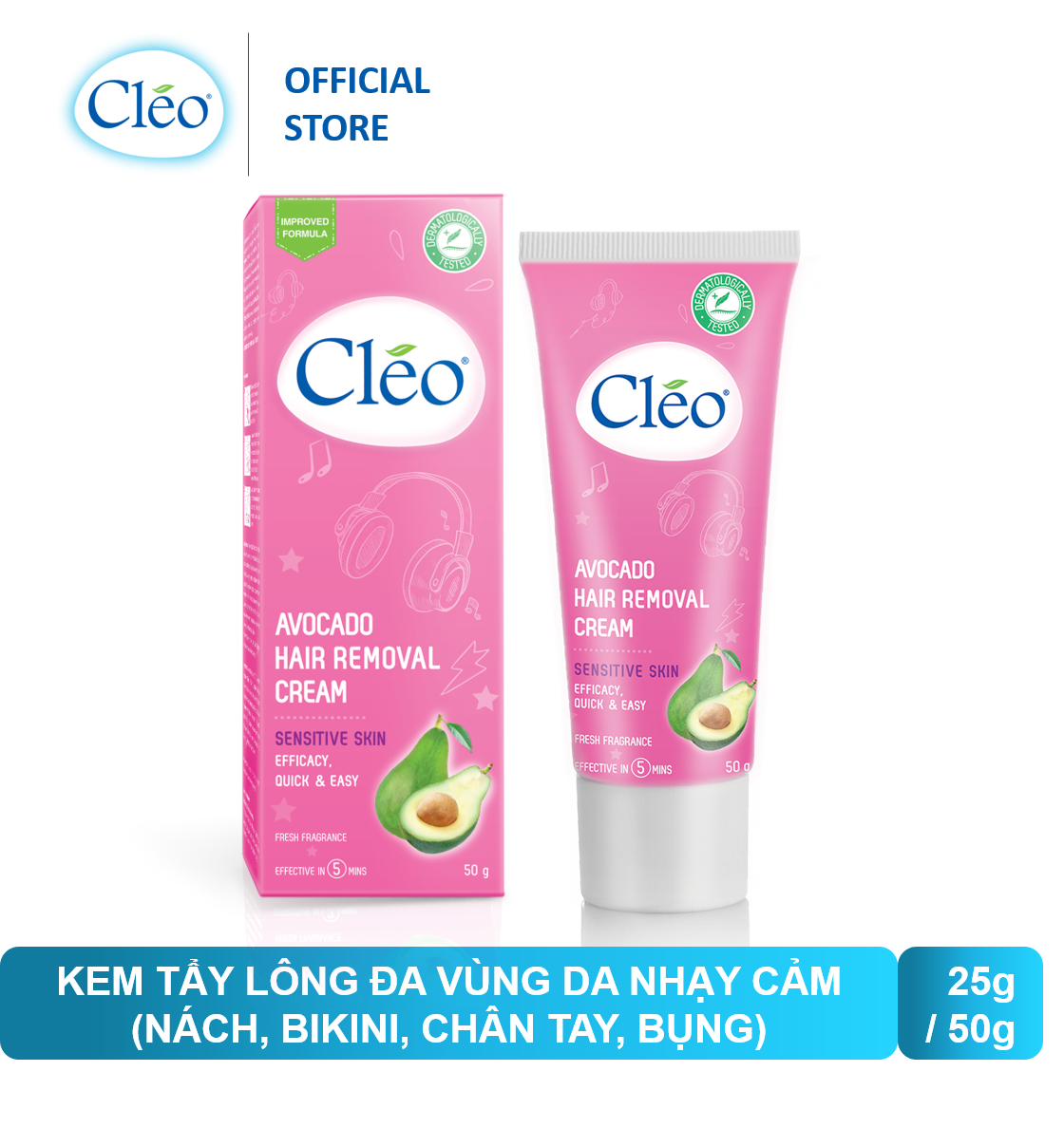 Bật mí sản phẩm kem tẩy lông nách tốt nhất dành cho chị em