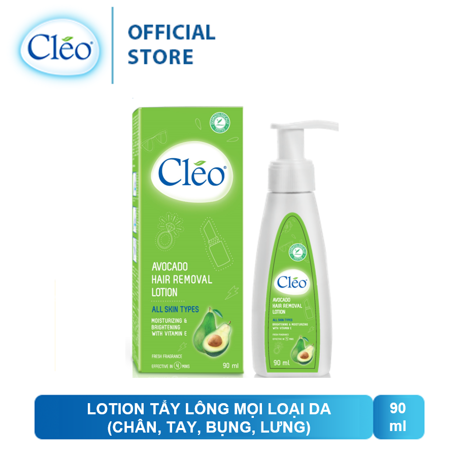 Kem tẩy lông tay chân CLEO - Bí quyết của bạn gái hiện đại