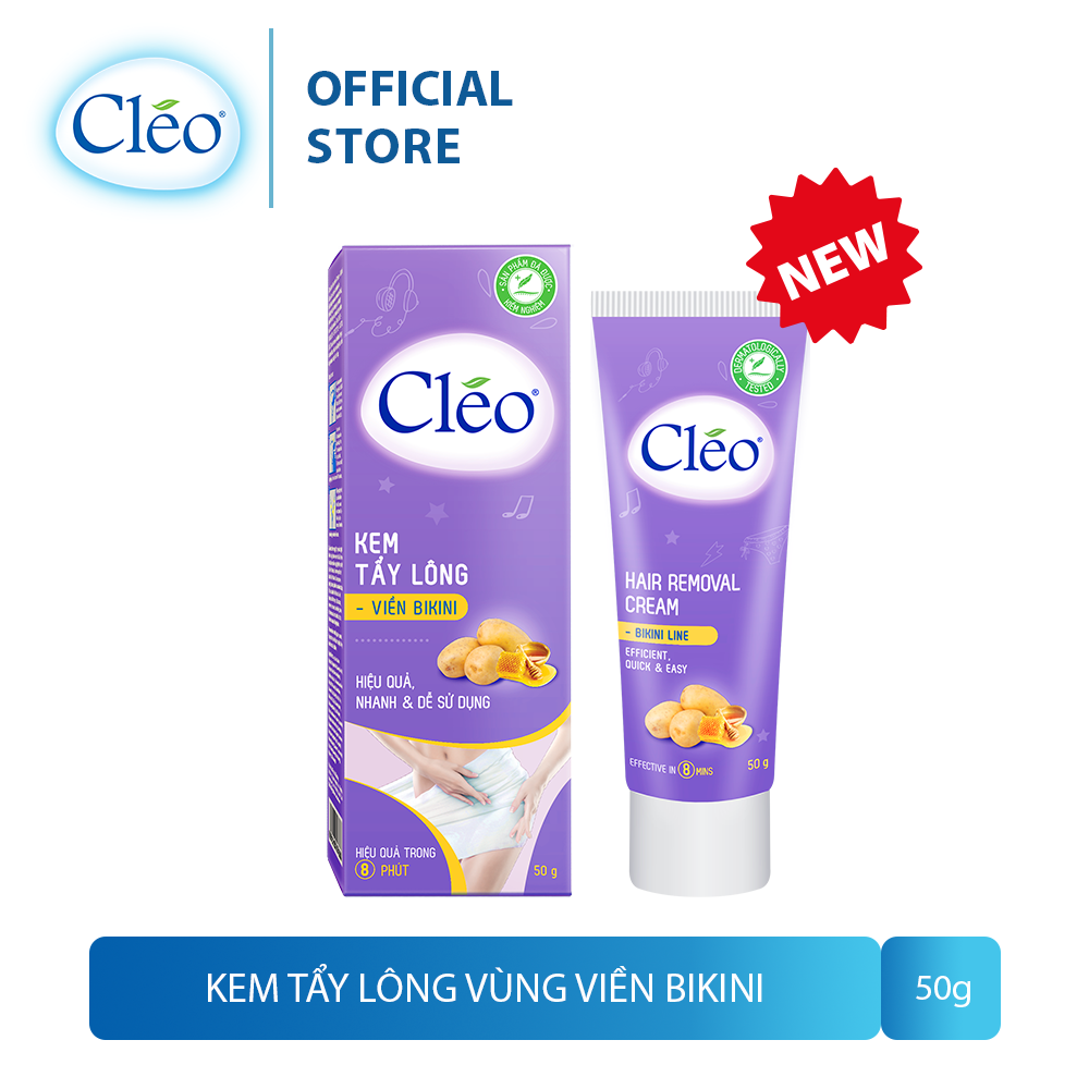 Kem tẩy lông viền bikini CLEO