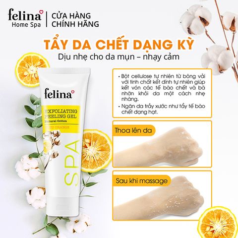 Gel Tắm Tẩy Tế Bào Chết Dạng Kỳ Từ Sợi Bông Vải & Cam Yuzu - 