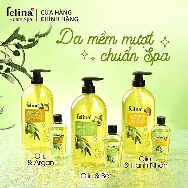 Tinh Dầu Dưỡng Thể Oliu & Argan - 