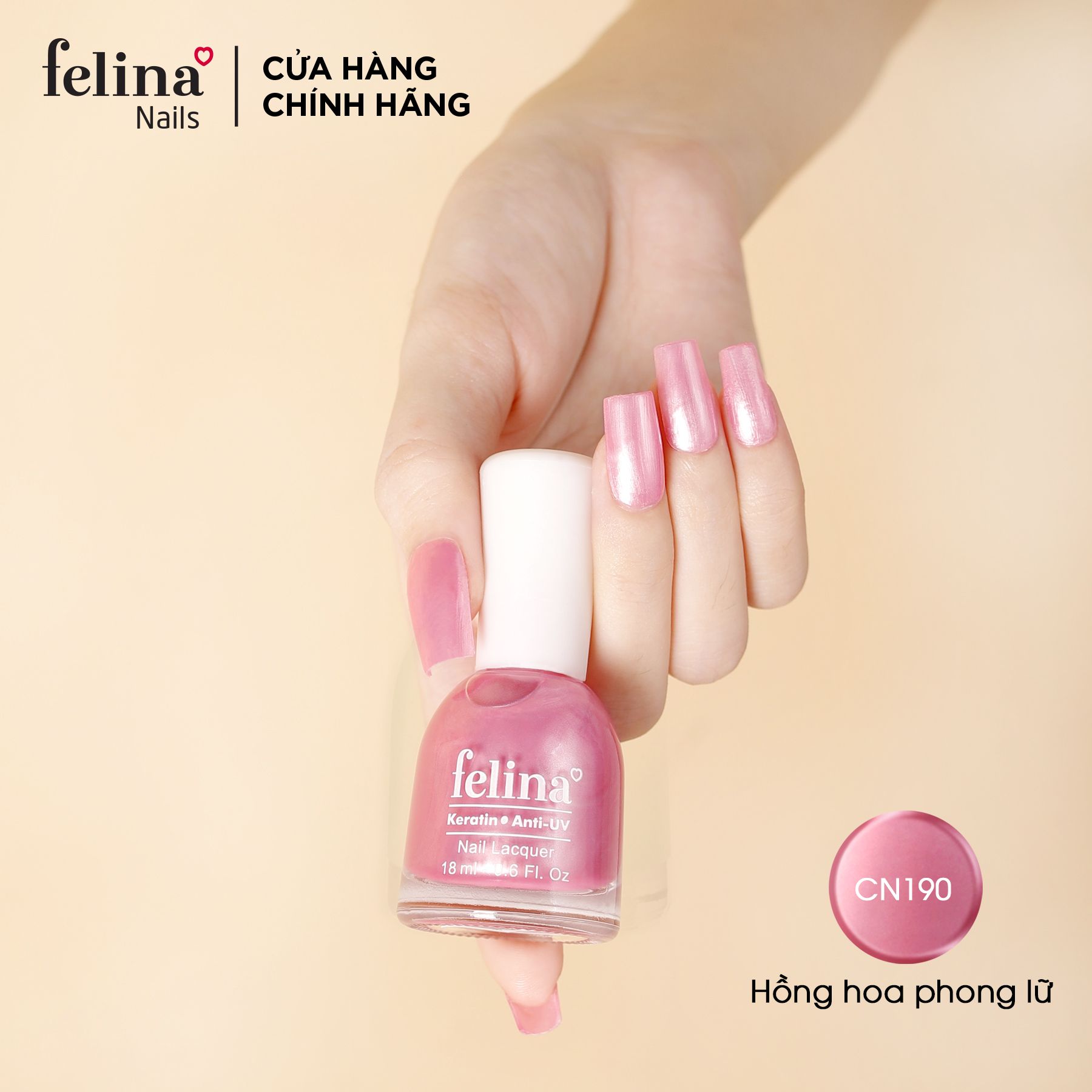 Đón thu với bộ nail màu hồng ngọt ngào, lãng mạn