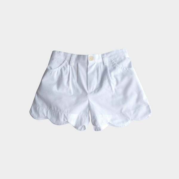  Quần shorts bé gái Paula - Khaki trắng 