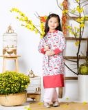  AD BG tay dài Linh Đan - Hồng cherry đỏ 