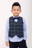  Bộ vest quần dài BT William - Caro xanh 