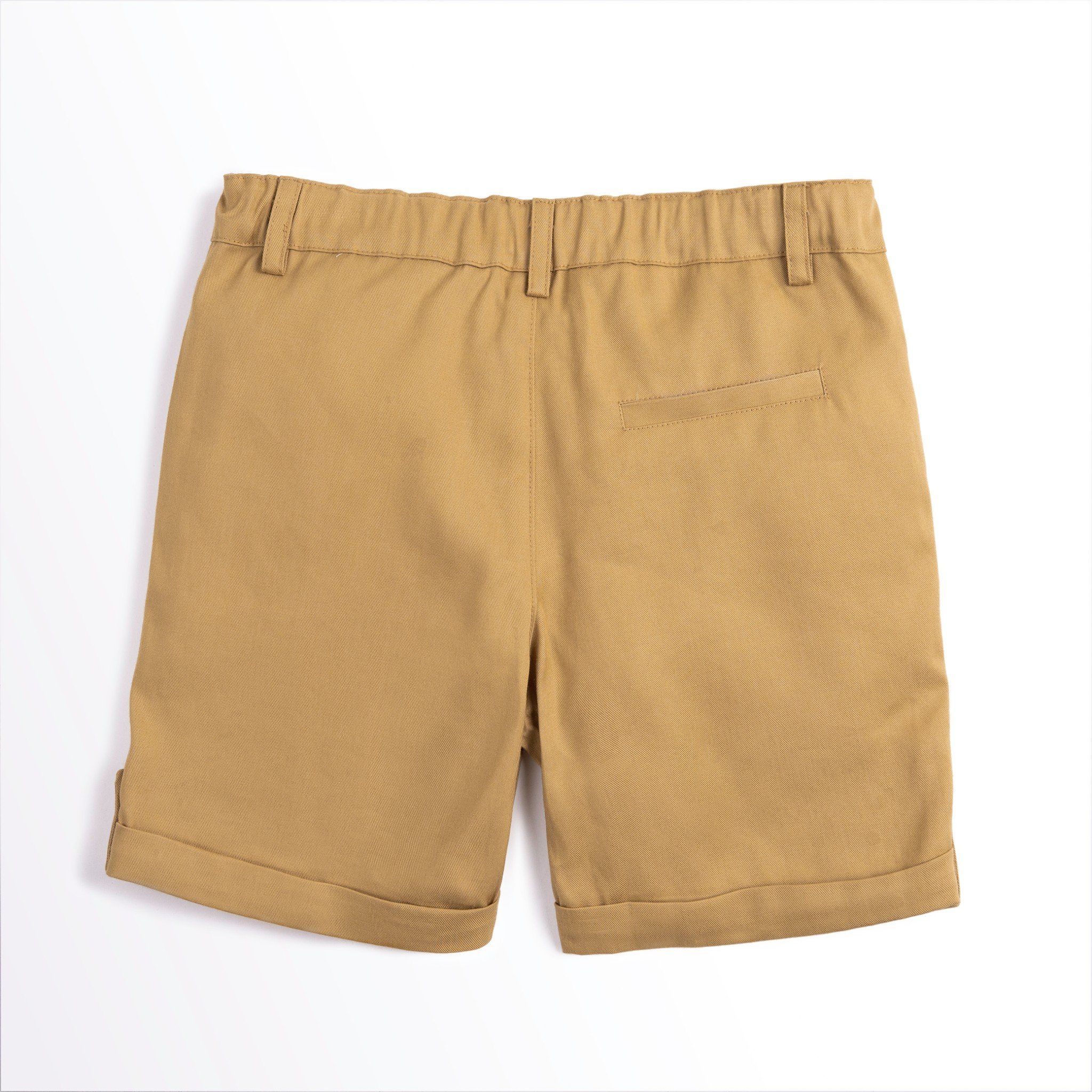  Quần shorts bé trai Brian - Khaki vàng gừng 