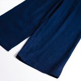  Quần yếm dài bé gái Jenny - Linen navy 