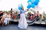  Áo Organza tay phồng ngắn 